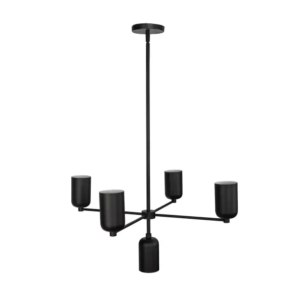 Sleek Modern Chandelier with Timeless Socket-Based Design - Image 6
