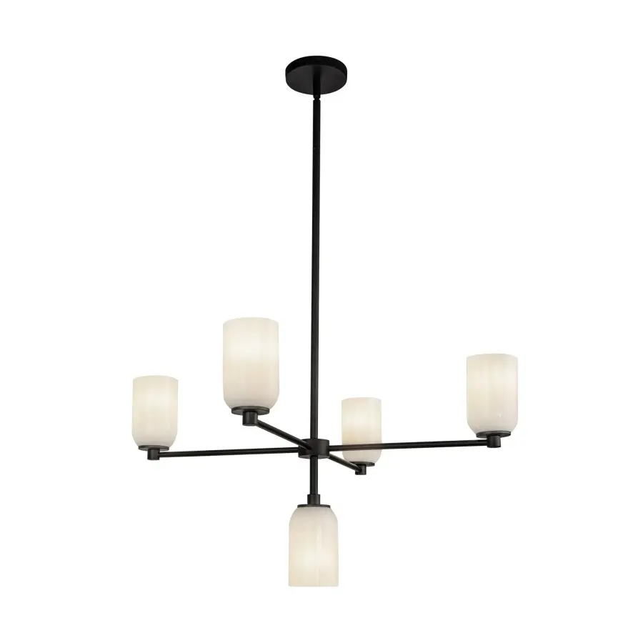 Sleek Modern Chandelier with Timeless Socket-Based Design - Image 9