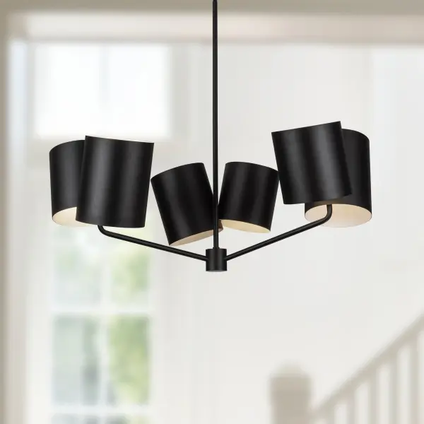 Keiko 30-inch Chandelier in Brushed Gold - Image 3
