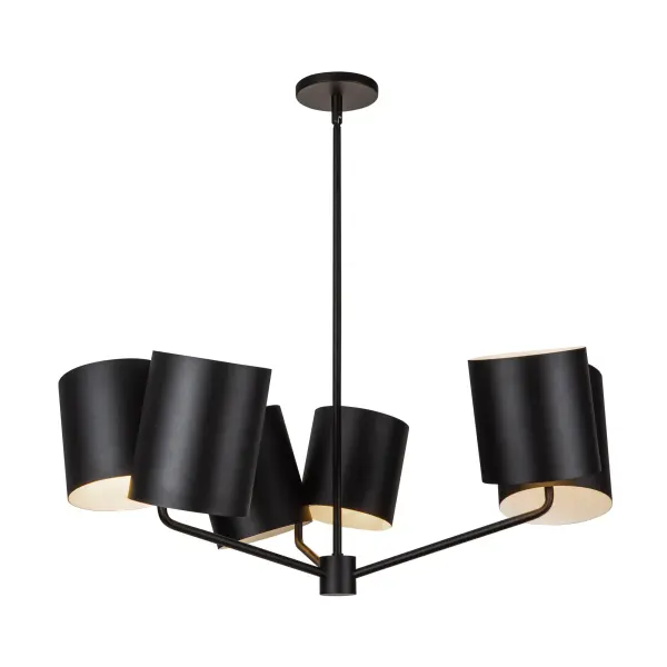 Keiko 30-inch Chandelier in Brushed Gold - Image 7