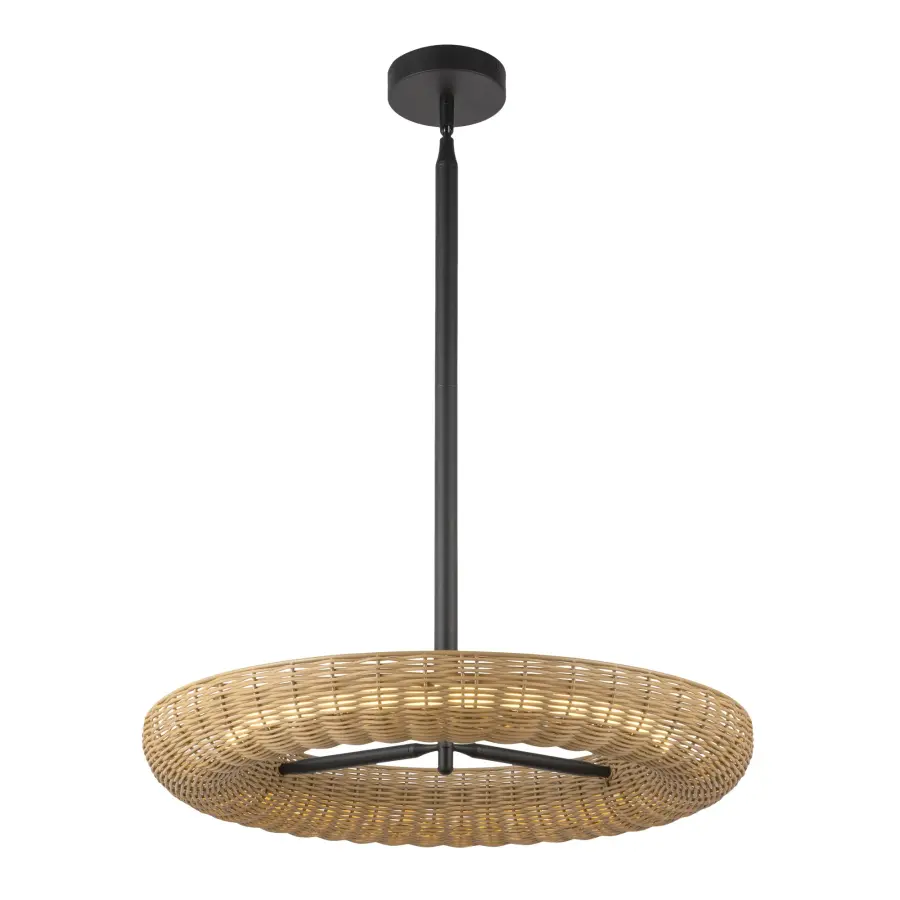 Maris 24-Inch Chandelier in Brushed Gold - Image 9