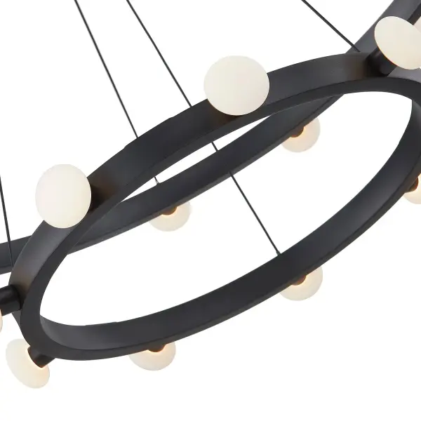 Hollywood Glamour Meets Modern Minimalism in Stunning 36-Inch Chandelier - Image 5