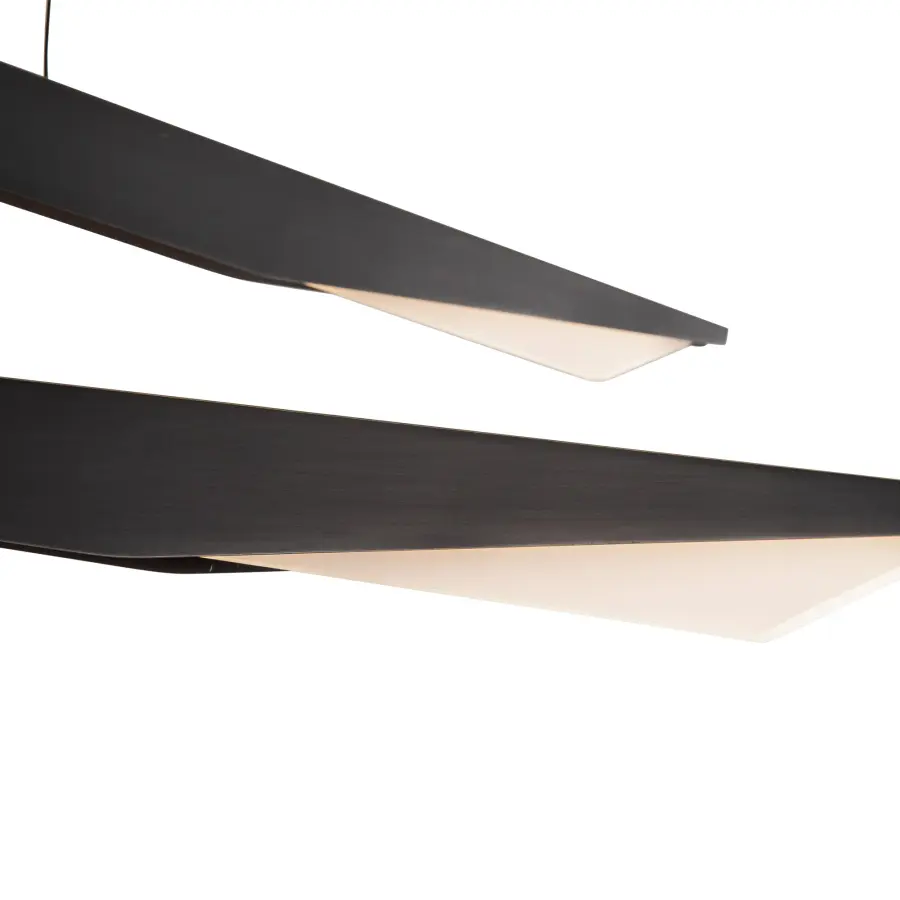 Japanese-Inspired Modern Chandelier with Integrated LED Technology - Image 4
