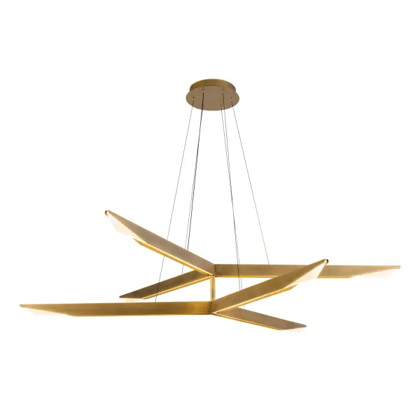 Japanese-Inspired Modern Chandelier with Integrated LED Technology - Image 5