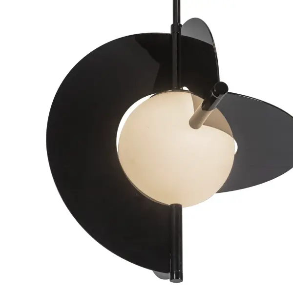 Scorpio 27-Inch Chandelier in Glossy Black - Image 9