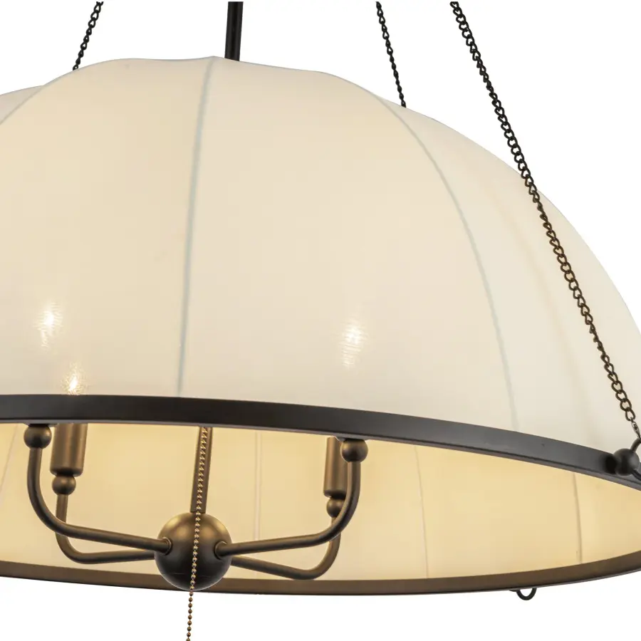 Crosby 33-Inch Chandelier in Brushed Gold - Image 11