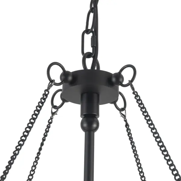 Crosby 33-Inch Chandelier in Brushed Gold - Image 12