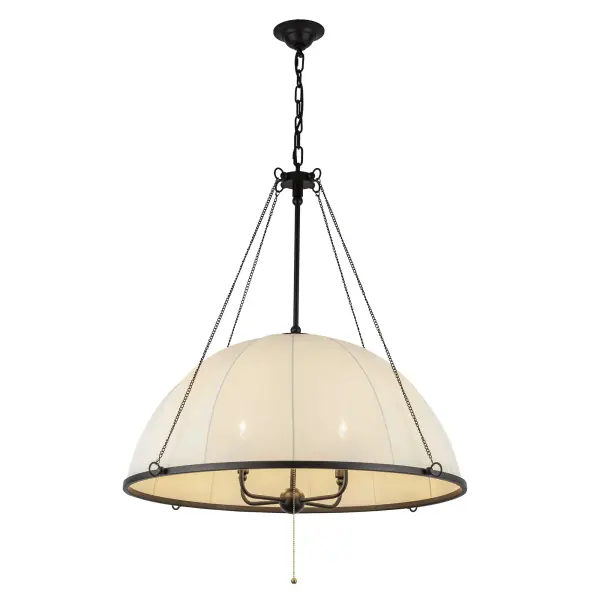 Crosby 33-Inch Chandelier in Brushed Gold - Image 10