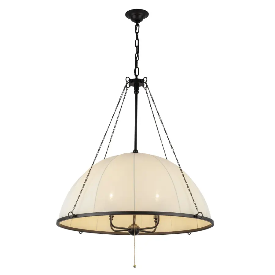 Crosby 33-Inch Chandelier in Brushed Gold - Image 10