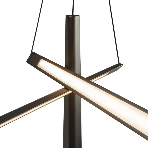 Lex 27-Inch Chandelier in Urban Bronze - Image 4