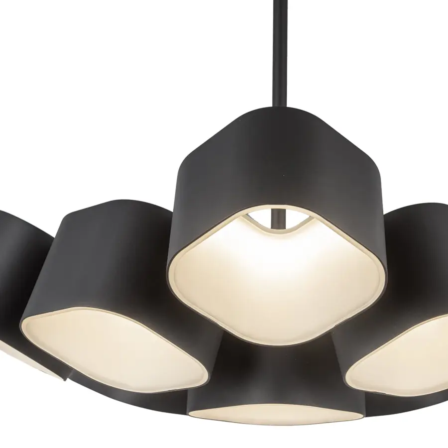 Modern Industrial Elegance with Warm LED Illumination - Image 7