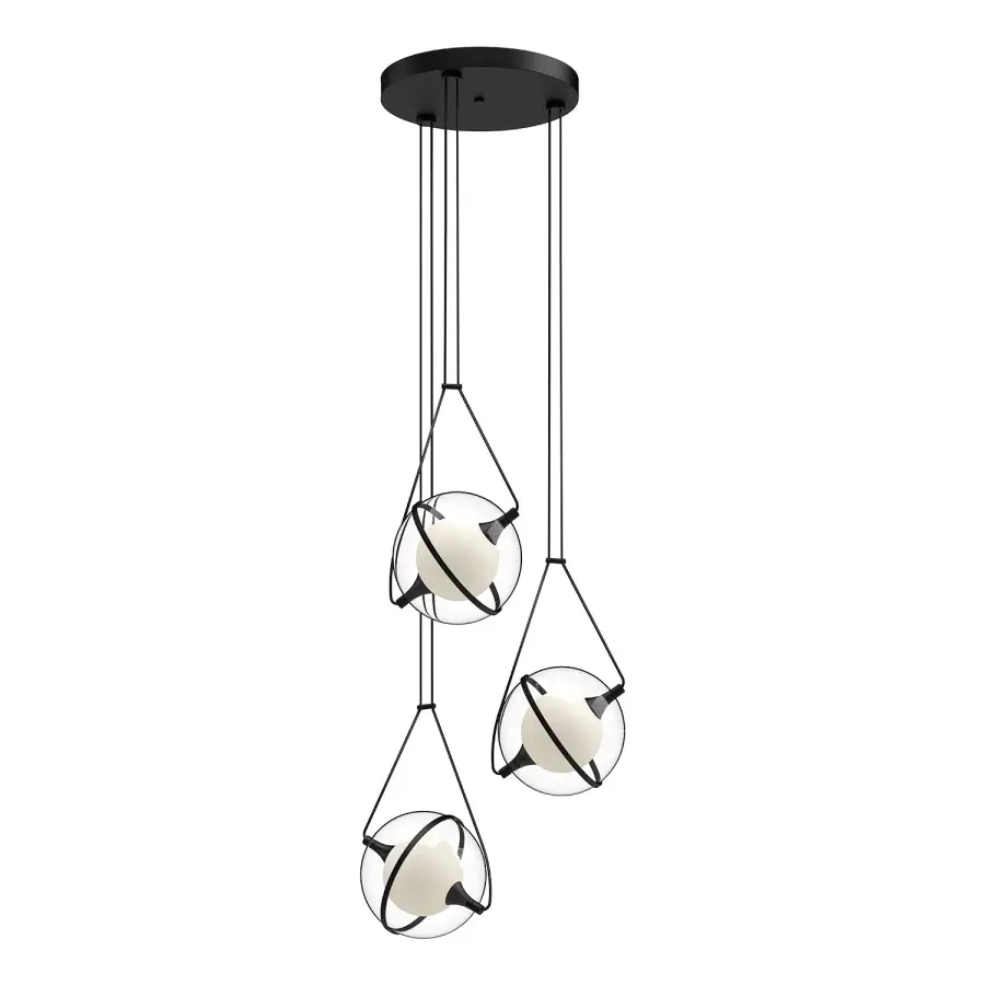 Celestial Modern Chandelier with Adjustable Gyroscope Design - Image 5