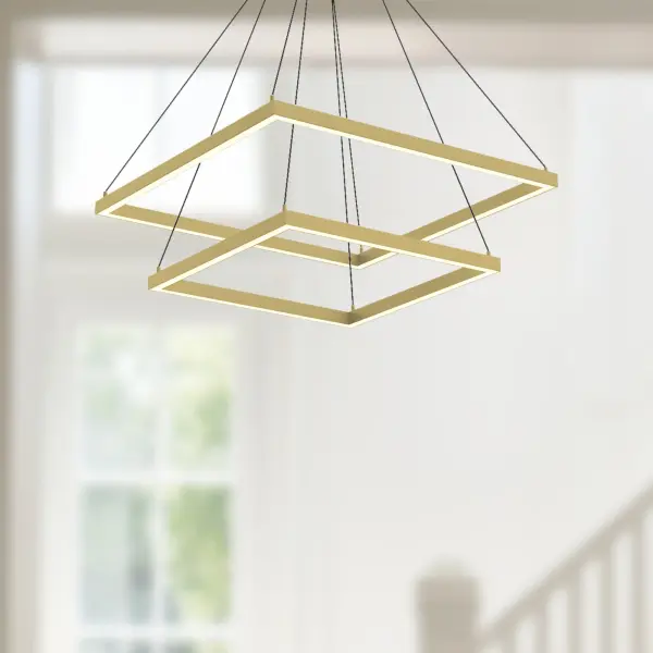 Piazza 24-Inch 2-Layer Chandelier - Image 4