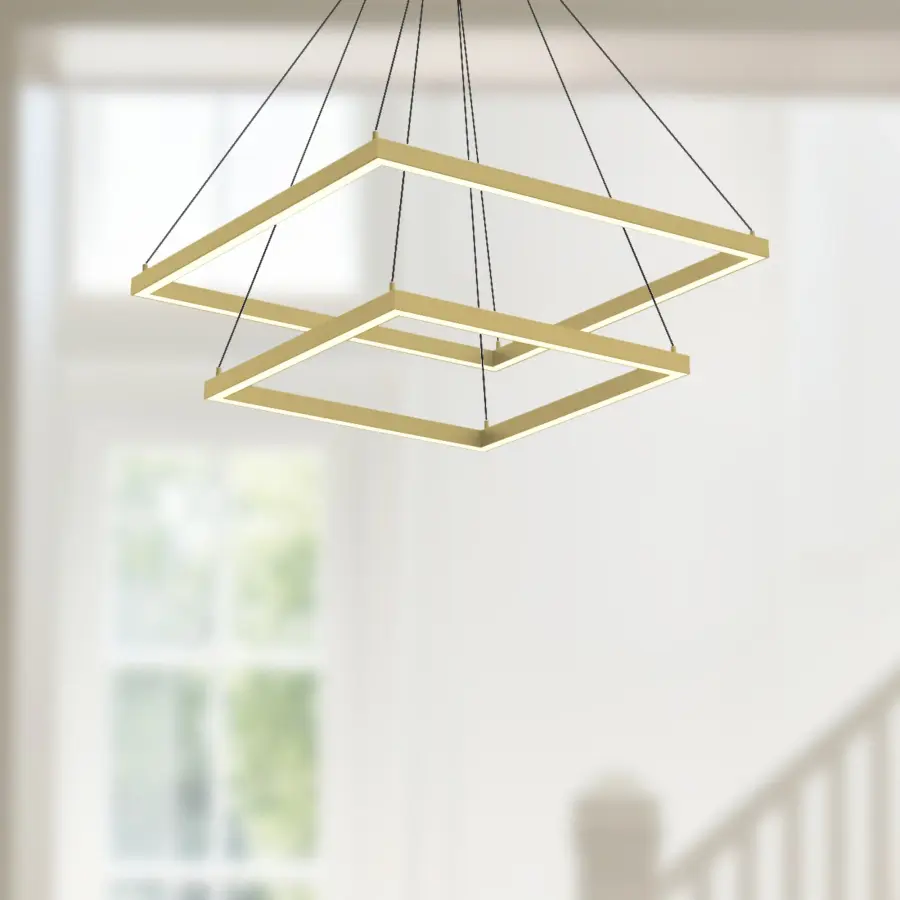 Piazza 24-Inch 2-Layer Chandelier - Image 4