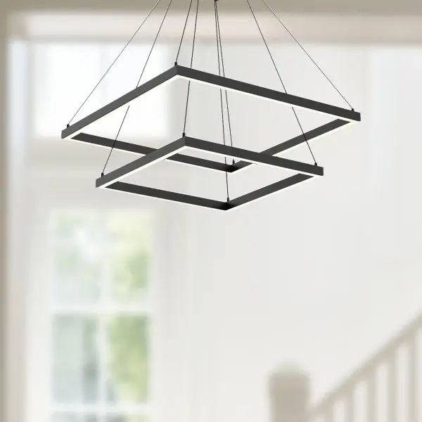 Piazza 24-Inch 2-Layer Chandelier - Image 5