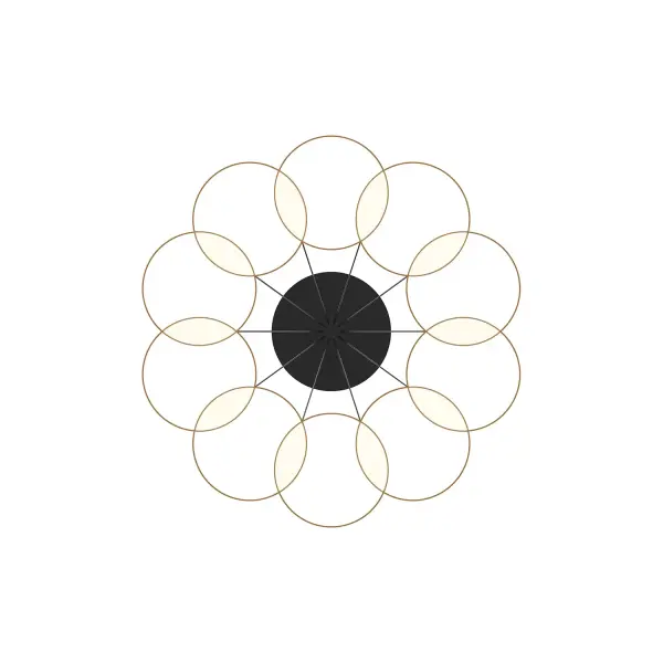 Maestro 33-Inch Chandelier in Matte Black - Image 8