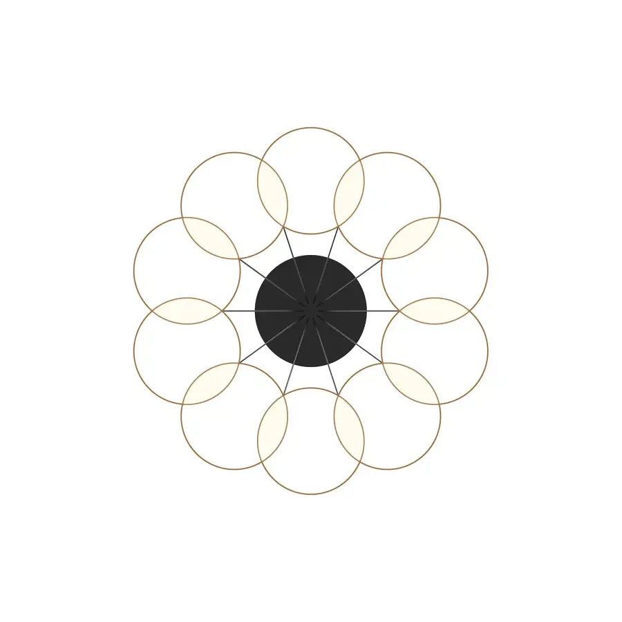 Maestro 33-Inch Chandelier in Matte Black - Image 8