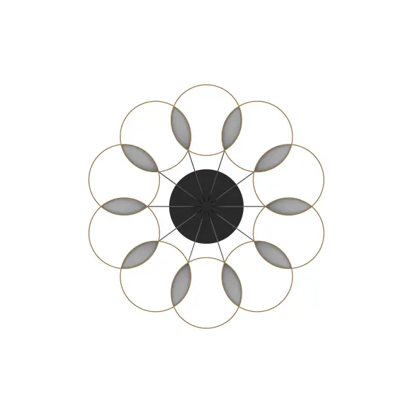 Maestro 33-Inch Chandelier in Matte Black - Image 9
