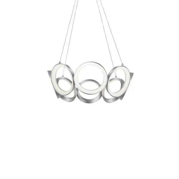 Sculptural Modern Chandelier with Integrated LED Technology - Image 5