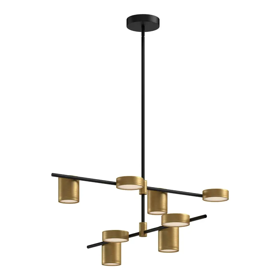 Jayden 40-Inch Modern Chandelier - Image 1