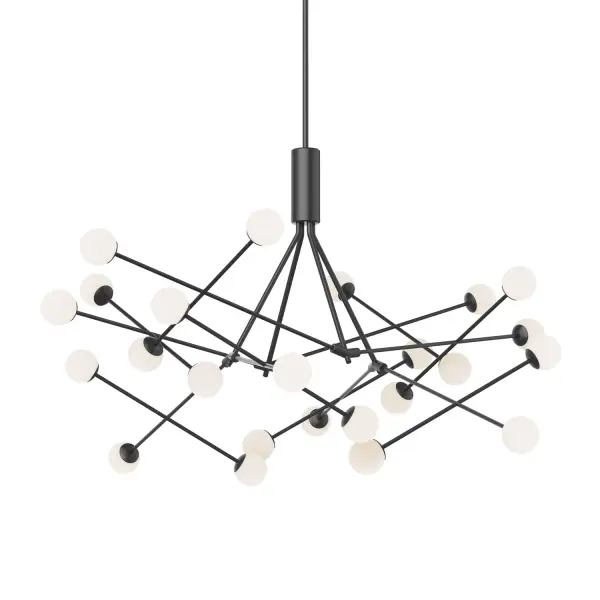 Striking Geometric Statement Piece with Adjustable Globe Configuration - Image 6