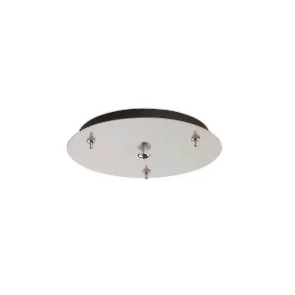 This 11-inch LED canopy system offers a sleek solution for combining multiple line voltage pendants into one cohesive installation. Perfect for creating custom lighting arrangements over kitchen islands or dining tables. - alternate view
