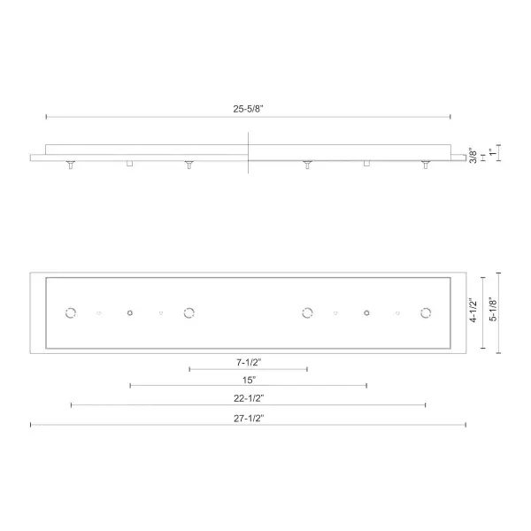 Canopy 27" LED Multi-Pendant Canopy System - Image 8