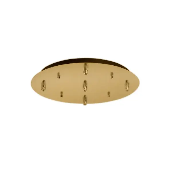 This 13-inch LED canopy system offers a sleek solution for combining multiple line voltage pendants into one cohesive installation. Perfect for creating custom lighting arrangements over islands and dining tables.