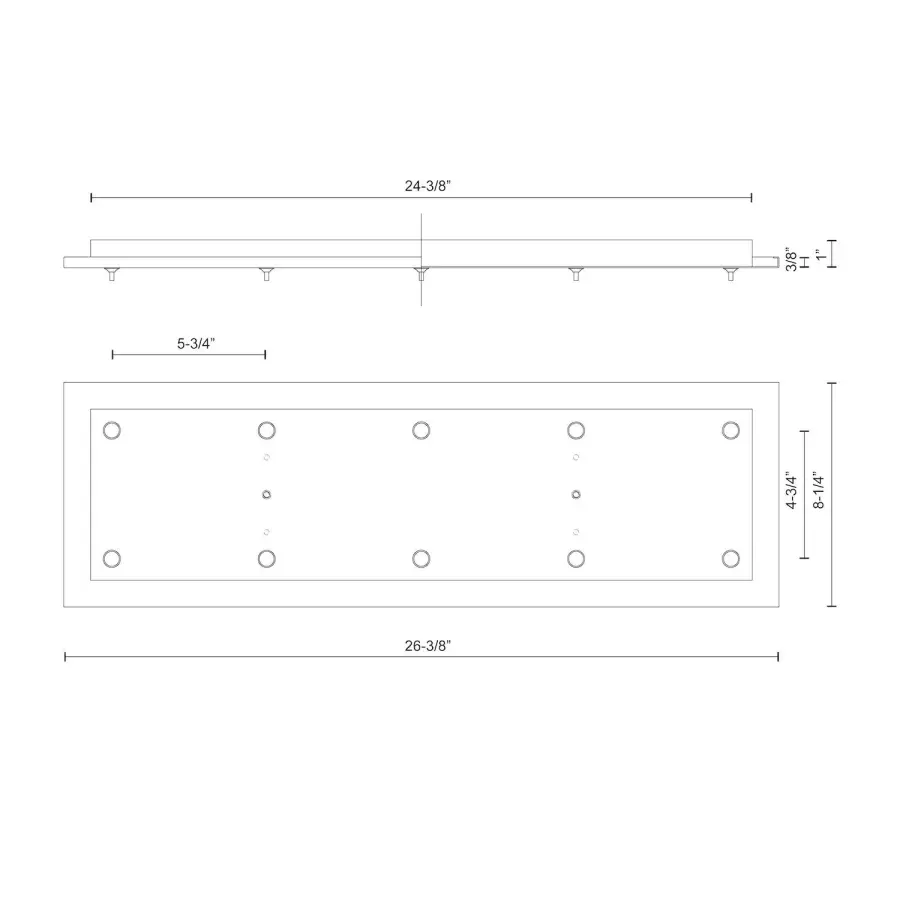 Canopy 26" LED Multi-Pendant Canopy System - Image 8