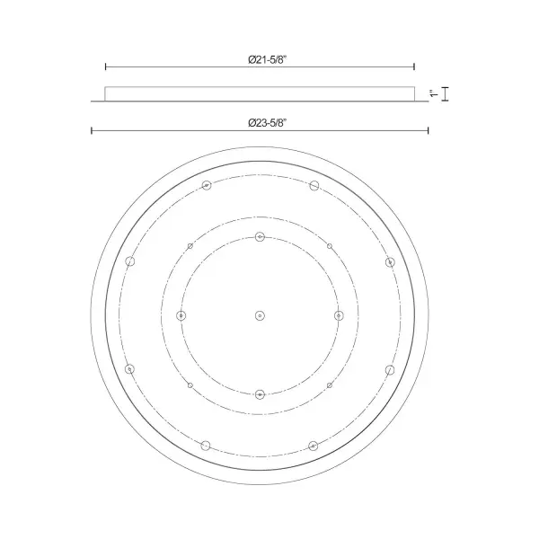 Canopy 23-Inch LED Multi-Pendant Canopy System - Image 7