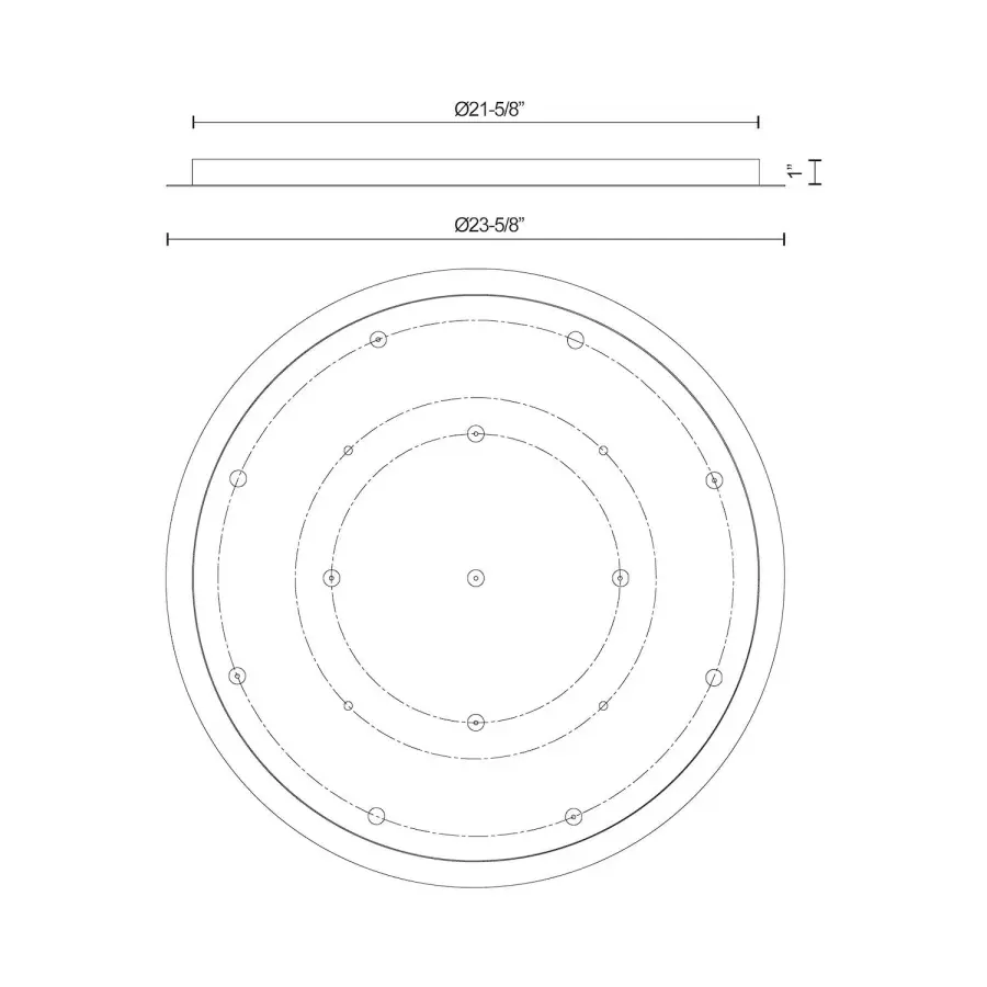 Canopy 23-Inch LED Multi-Pendant Canopy System - Image 7