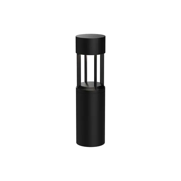 The Novato 24-inch bollard combines contemporary design with high-power LED technology to deliver effective walkway lighting. Its die-cast aluminum construction and powder-coated finish ensure durability in outdoor conditions.