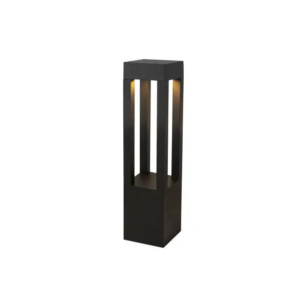 Napa 24" Exterior Bollard in Matte Black - Image 2