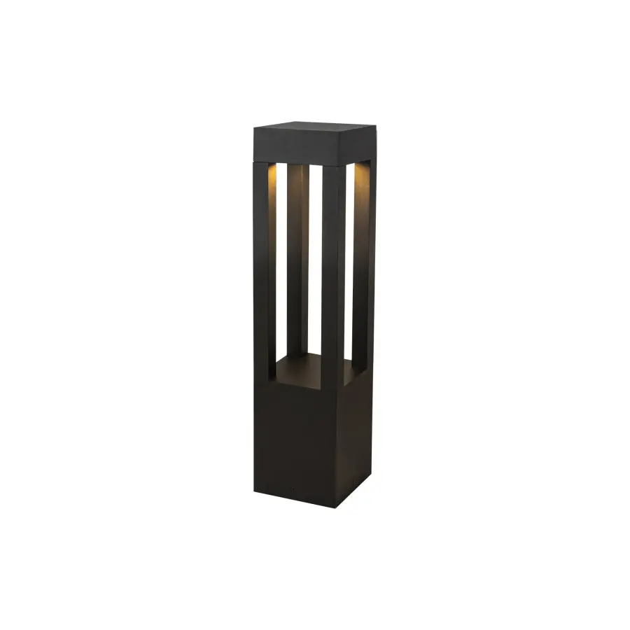 Napa 24" Exterior Bollard in Matte Black - Image 2