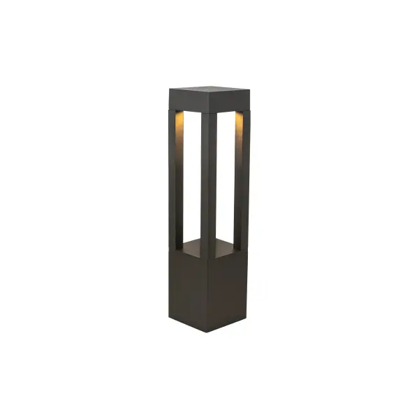 Napa 24" Exterior Bollard in Matte Black - Image 3