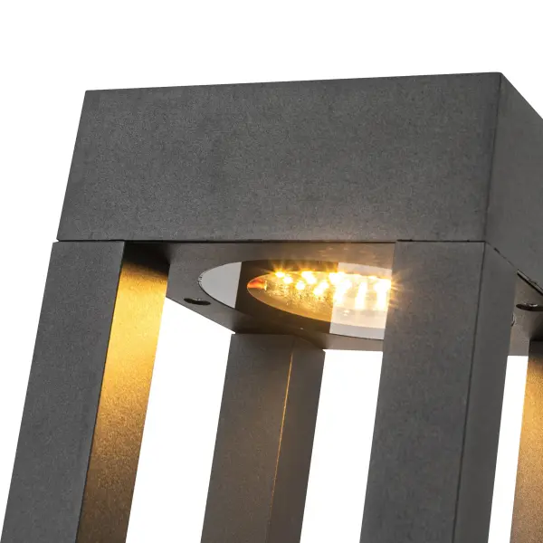 Sonoma 24" Exterior LED Bollard in Matte Black - Image 4
