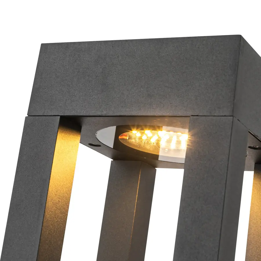 Sonoma 24" Exterior LED Bollard in Matte Black - Image 4