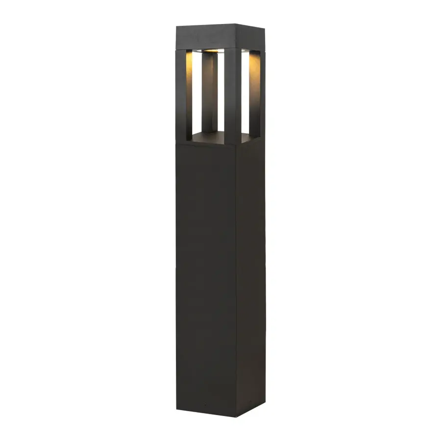 Sonoma 36" Exterior LED Bollard in Matte Black - Image 1