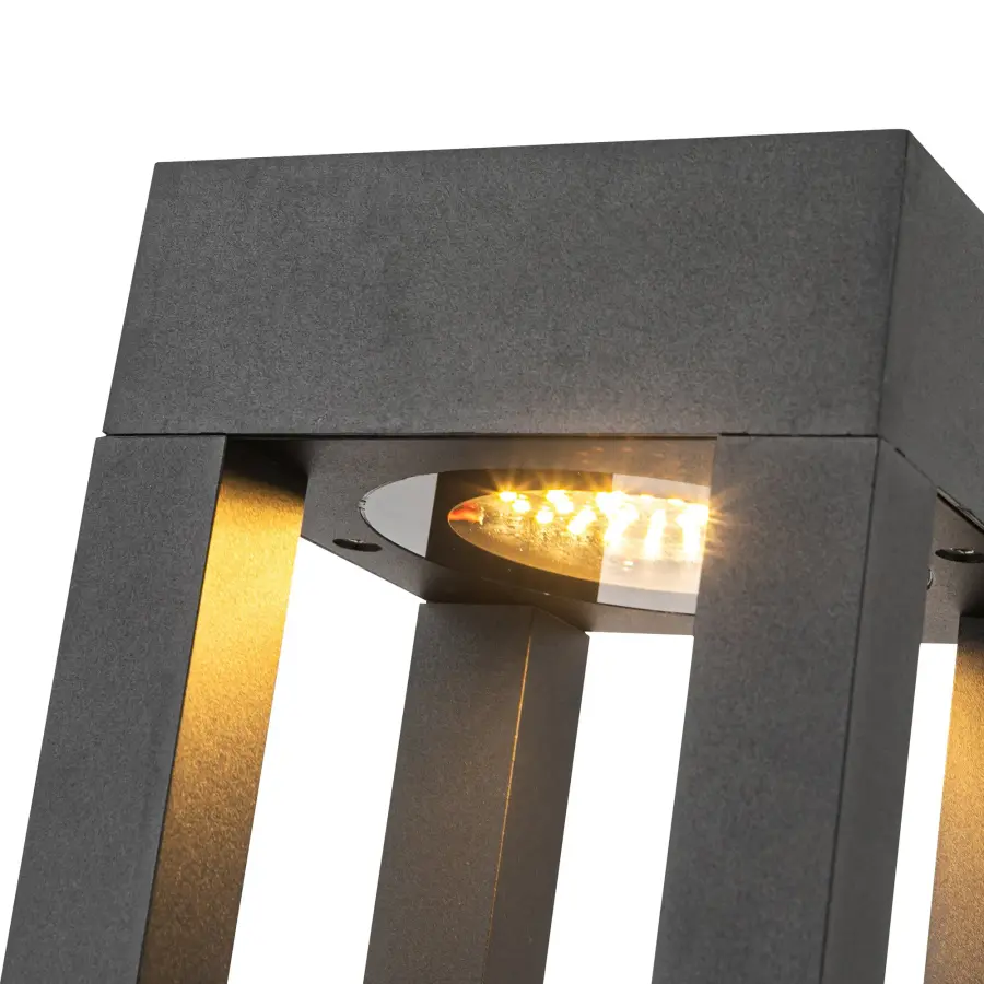 Sonoma 36" Exterior LED Bollard in Matte Black - Image 3