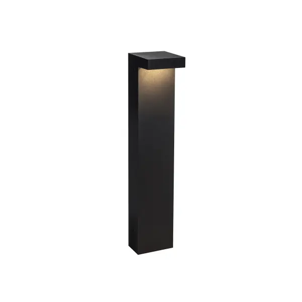 Evans 24-Inch Exterior Bollard in Matte Black - Image 4