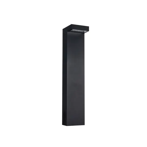 Evans 24-Inch Exterior Bollard in Matte Black - Image 6