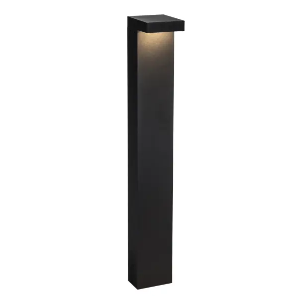 Evans 36-Inch Exterior Bollard in Matte Black - Image 2