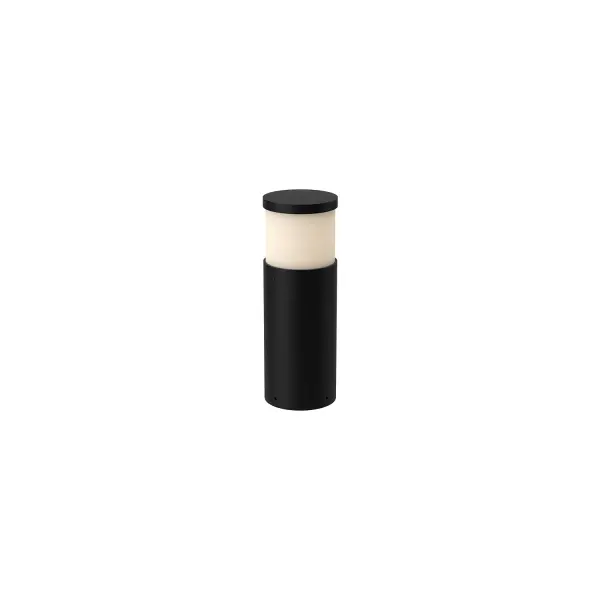Chadworth 18" Exterior Bollard in Matte Black - Image 1