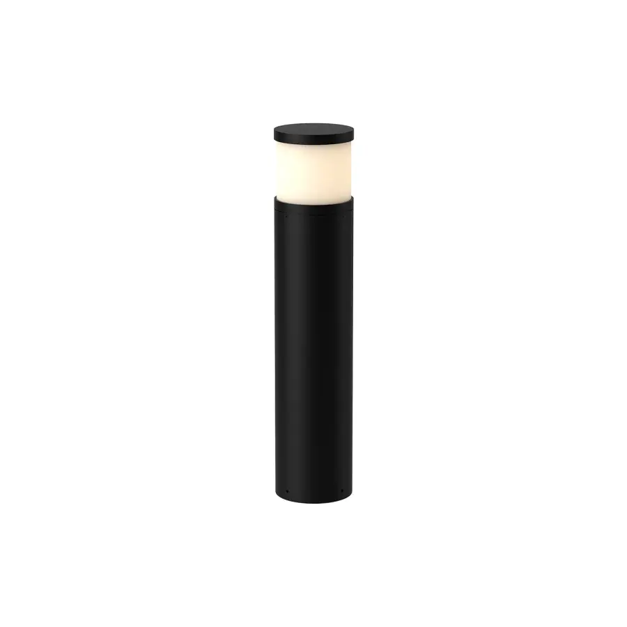 Chadworth 30" Exterior Bollard in Matte Black - Image 1
