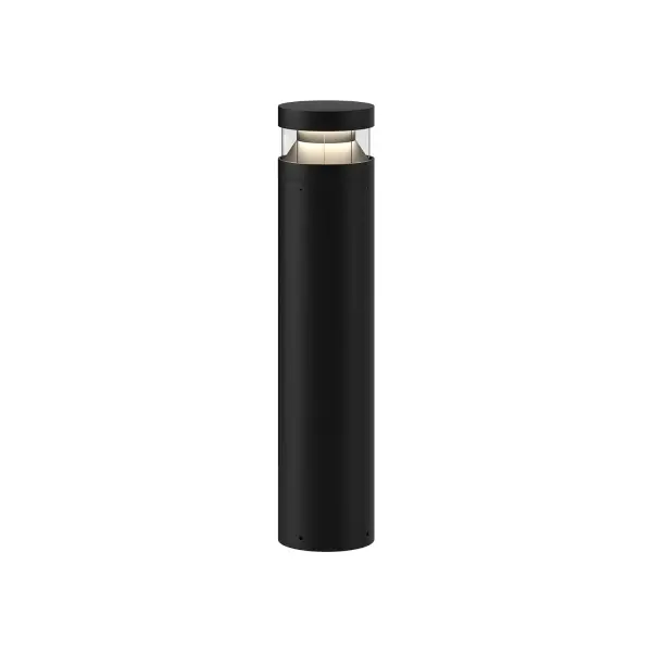 The Windermere 28" bollard combines architectural design with high-power LED technology, delivering warm, diffused omni-directional light perfect for walkways and paths. Its durable die-cast aluminum construction and sleek matte black finish make it ideal for contemporary outdoor spaces.