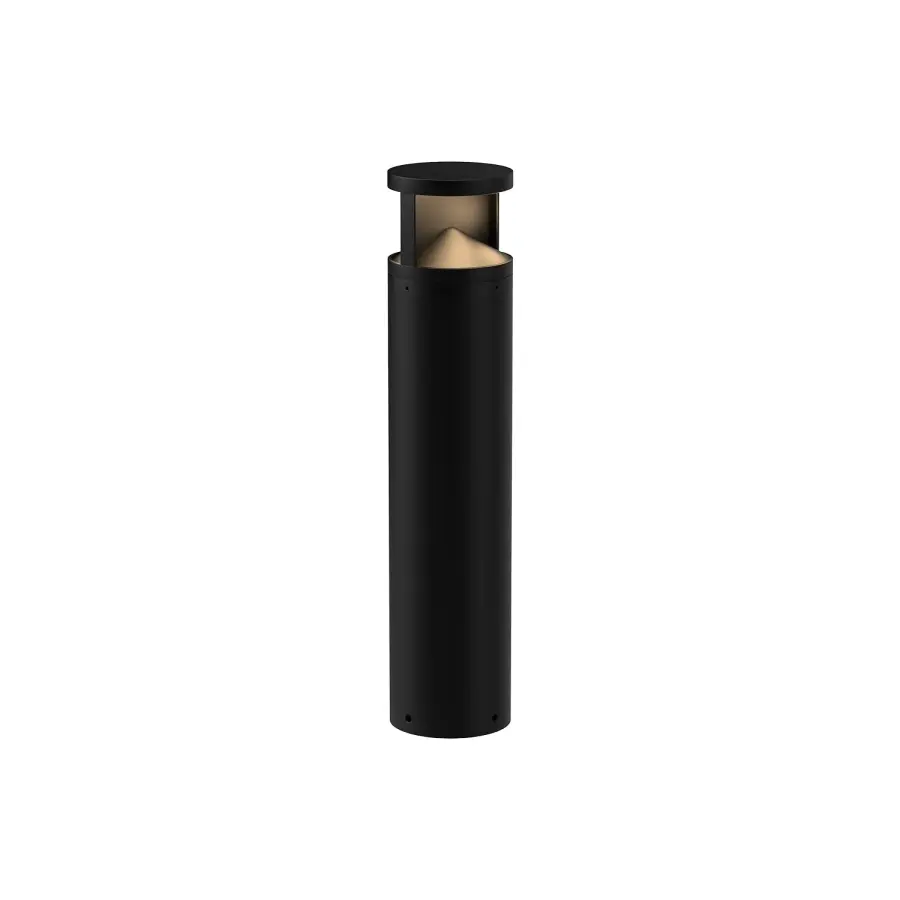 Dover 29" Exterior Bollard in Matte Black - Image 1