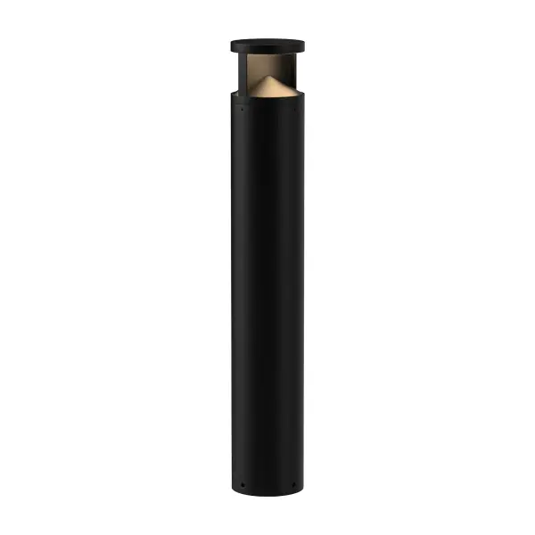 The Dover 39" bollard combines modern architectural design with high-power LED technology. Its die-cast aluminum construction and unique pyramid top deliver durable, omni-directional illumination for walkways and paths.