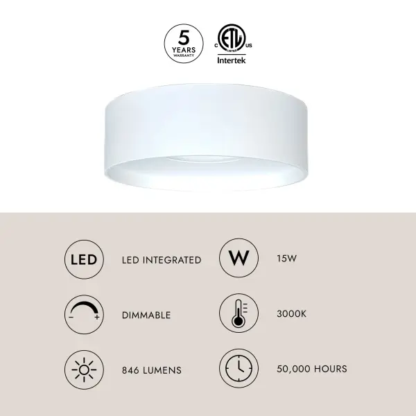 Trenton 5-Inch Exterior Ceiling Light - Image 6