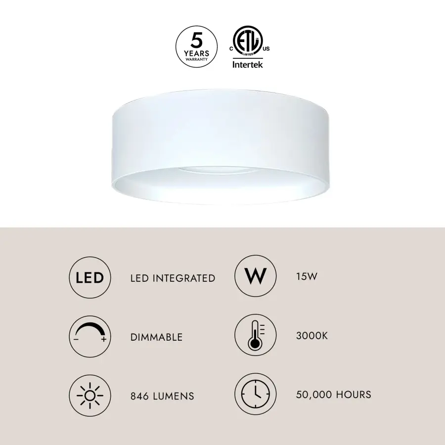 Trenton 5-Inch Exterior Ceiling Light - Image 6