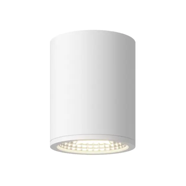 The Nordic 6-inch cylinder delivers minimalist design with reliable performance for both interior and exterior applications. Its compact 5-inch diameter and 36° optics provide focused downlighting in a weather-rated package. - alternate view